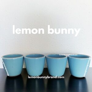 🧜‍♀️🩵 4 East Fork Kulhads in Neptune Cerulean Blue Brand New NWT